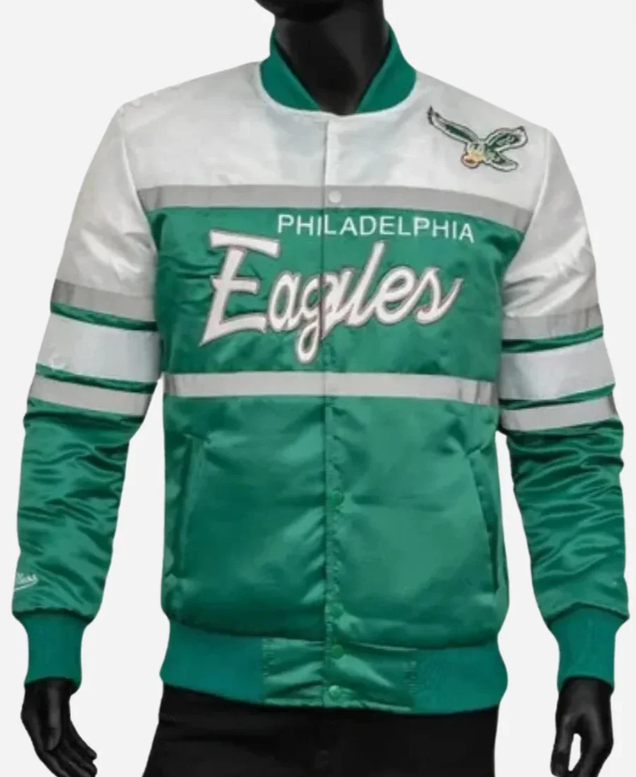 Philadelphia Eagles Jalen Hurts Varsity Jacket