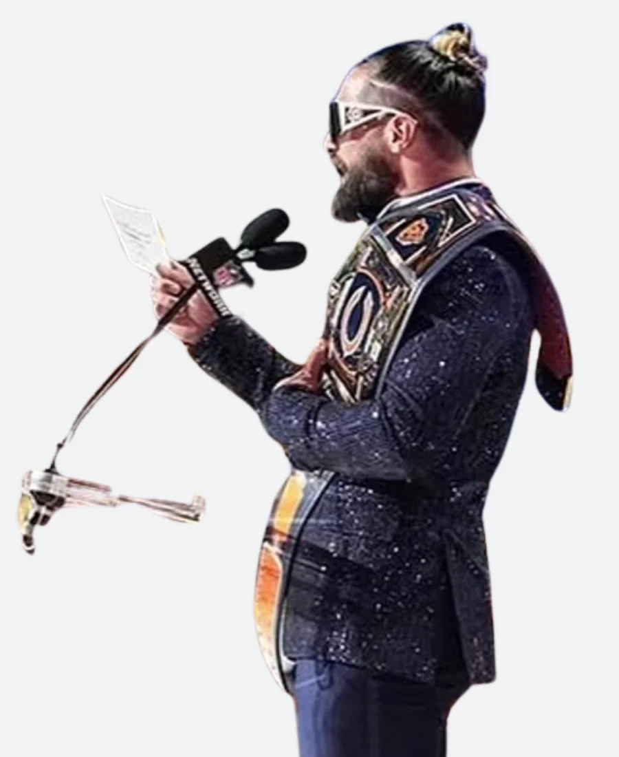 Seth Rollins 2025 Draft Sequin Blazer - Image 3