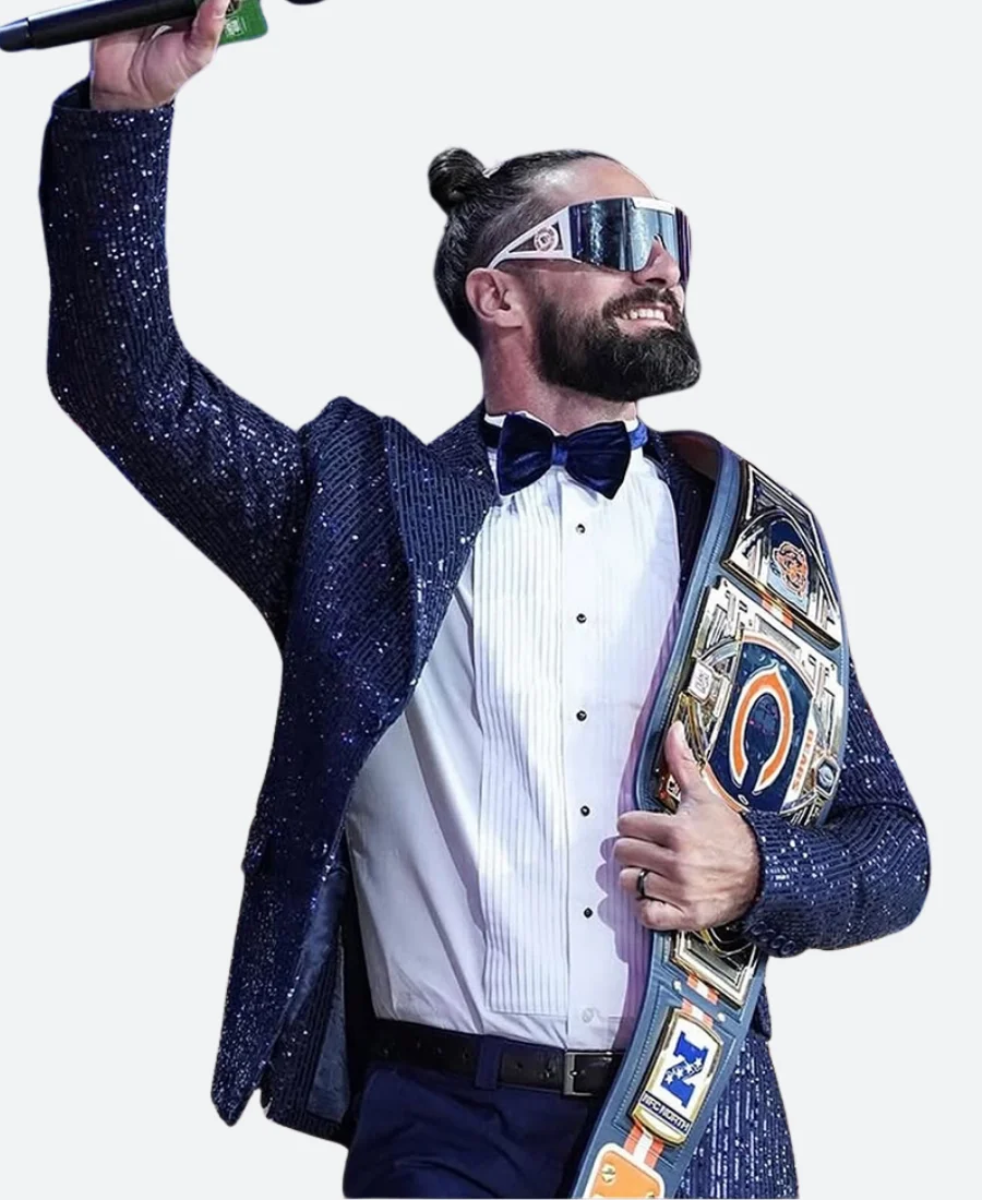 Seth Rollins 2025 Draft Sequin Blazer - Image 2