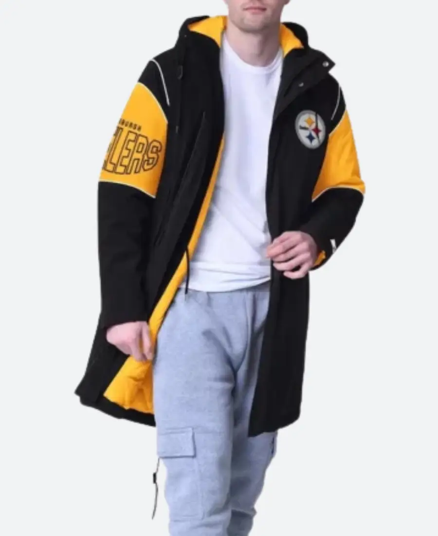 Steelers Starter Dynasty Polyfill Stadium Jacket