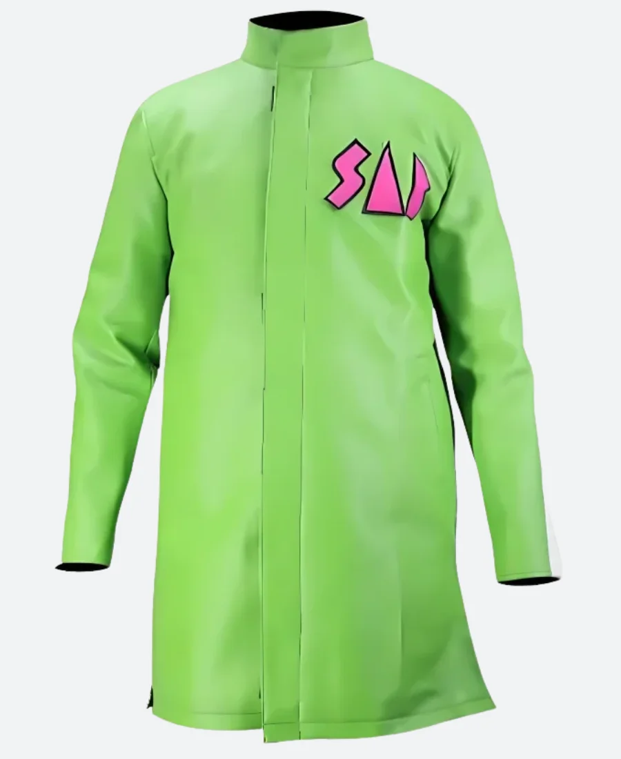 Super Vegeta Dragon Ball Leather Coat