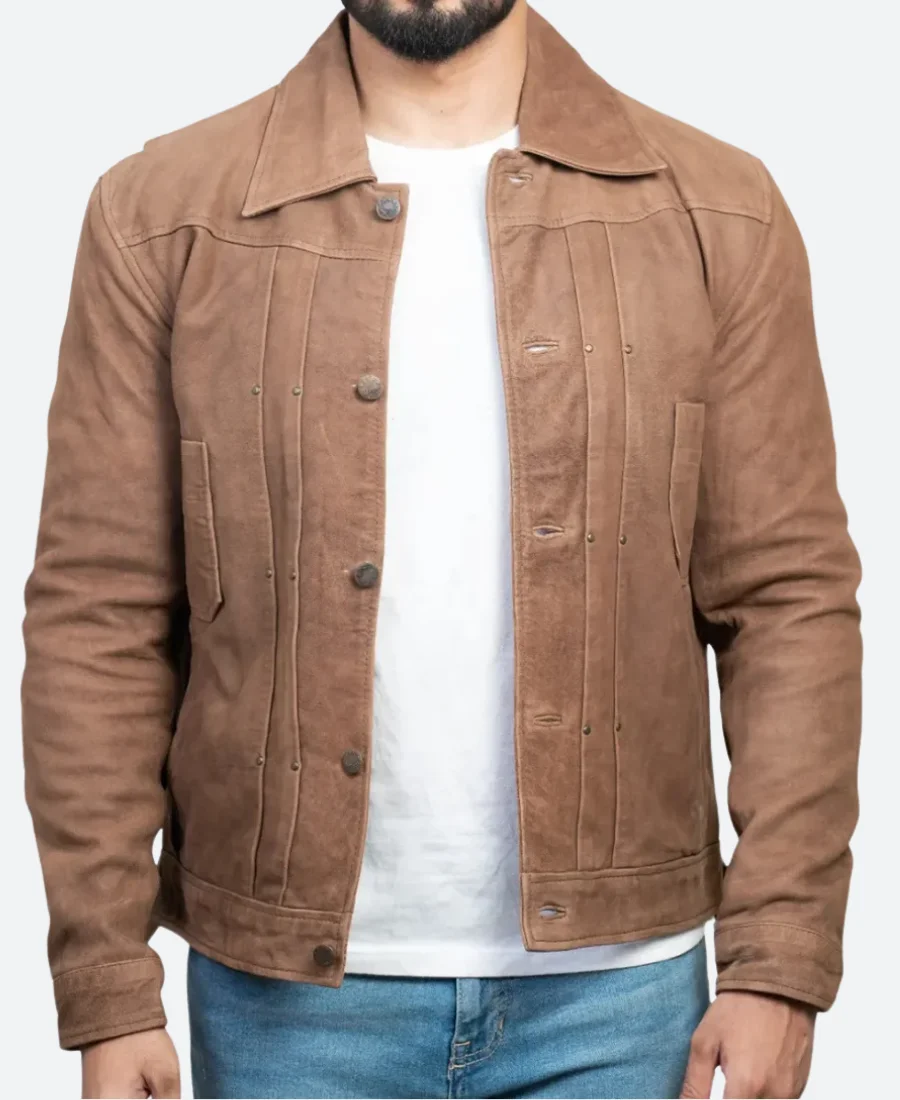 Yellowstone The Epic Return S05 Part 02 Kayce Dutton Leather Jacket